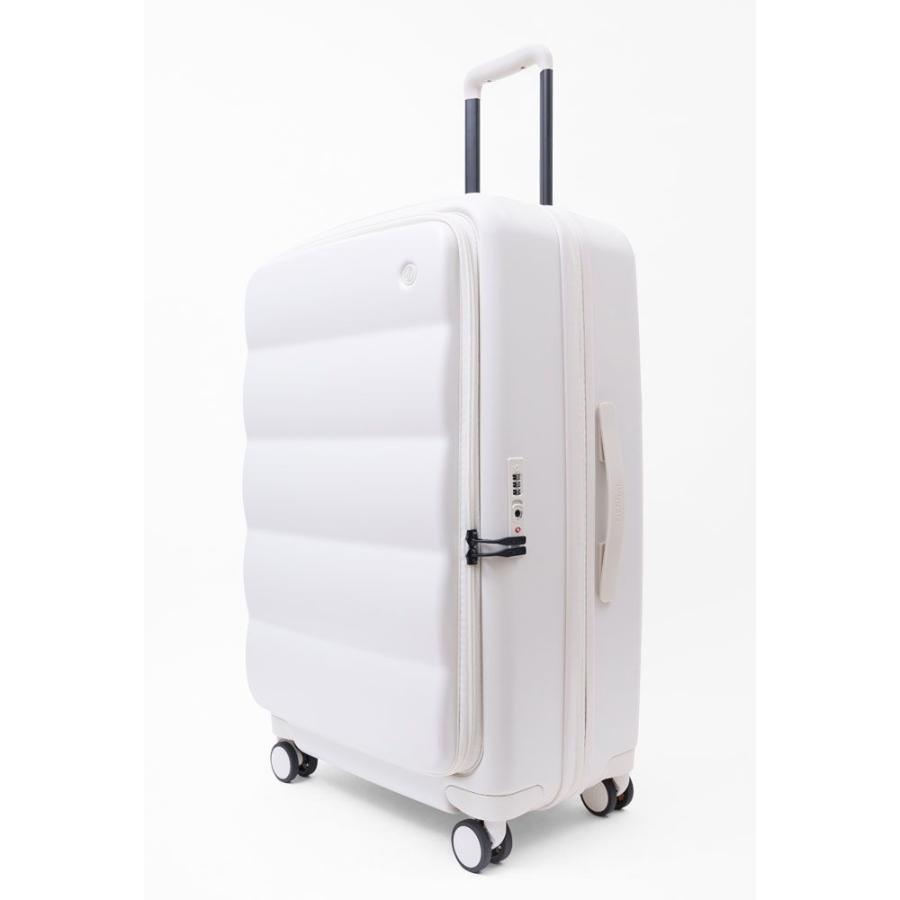 新品 ティエラル TIERRAL スーツケース キャリーケース 83-96L ティエラル スーツケース (L) 83/ 96L(Pearl White) 返品種別B