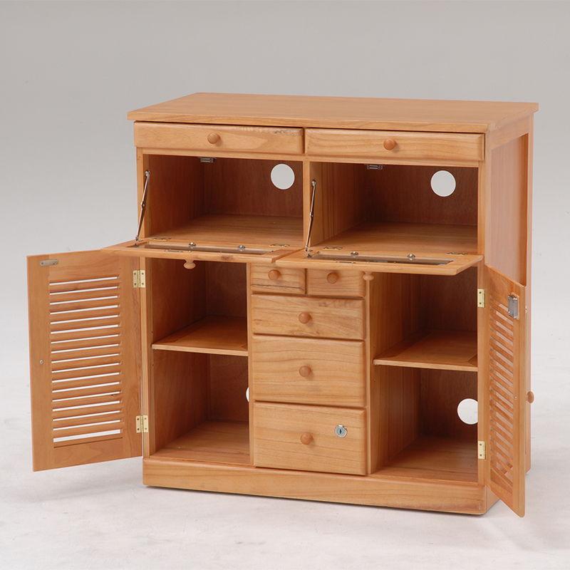 FAX台 鍵付 ナチュラル R6230NA FAX台 鍵付 ナチュラル R6230NA FAX台 鍵付 ナチュラル R6230NA FAX台