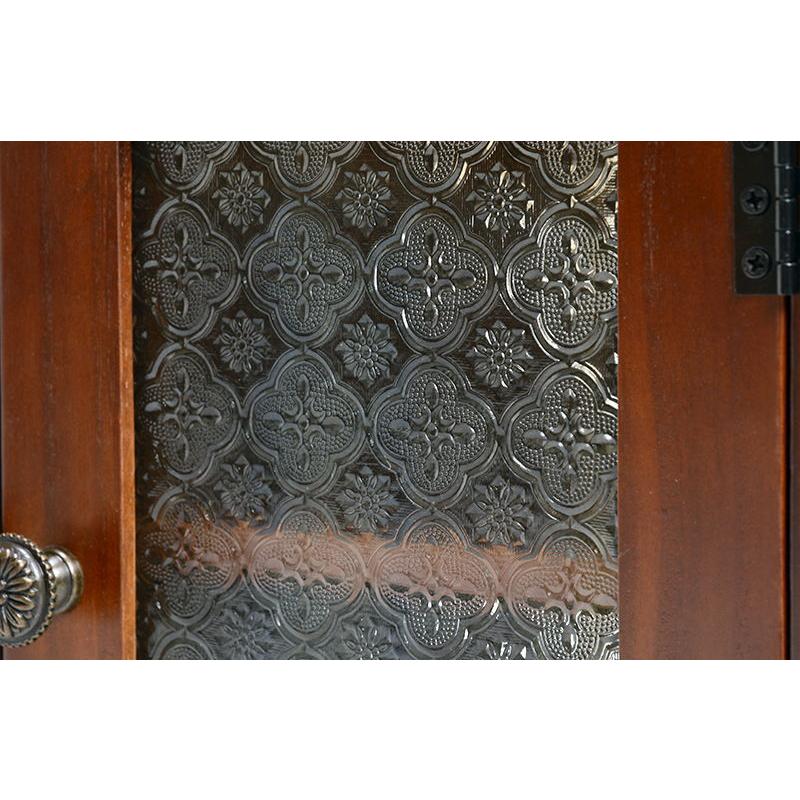 HAGIHARA(萩原) レトロテレビボード(幅90×奥行40×高さ45cm) MTV-5188BR 返品種別Aの画像