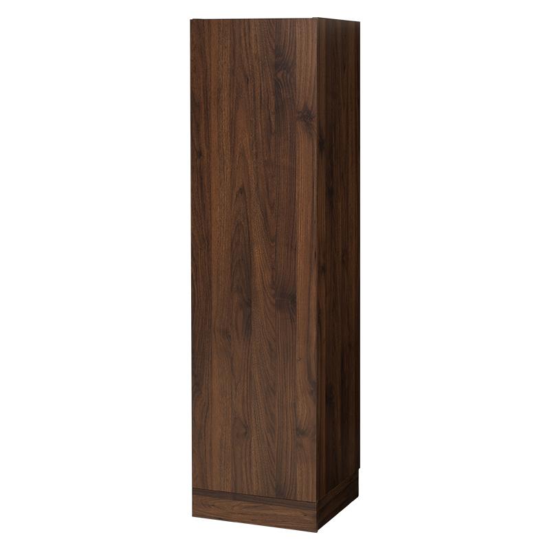 HAGiHARA（萩原） 掃除機収納庫(ブラウン・幅40×奥行40×高さ151.5cm