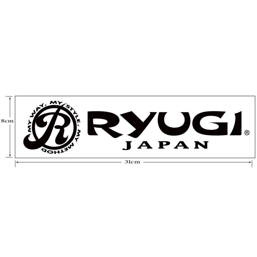 RYUGI カッティングステッカー Mサイズ ACS117(ブラック) 返品種別A