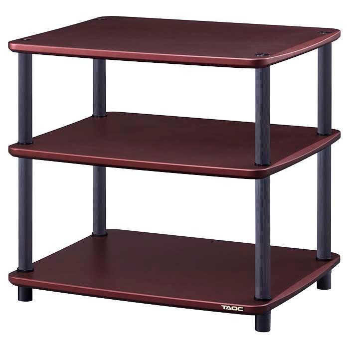 TAOCタオック 3段オーディオラックキャスター付き