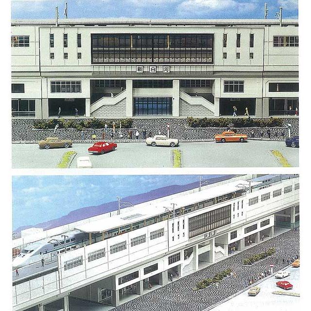 カトー (N) 23-125 高架駅セット(イージーキット) 返品種別B