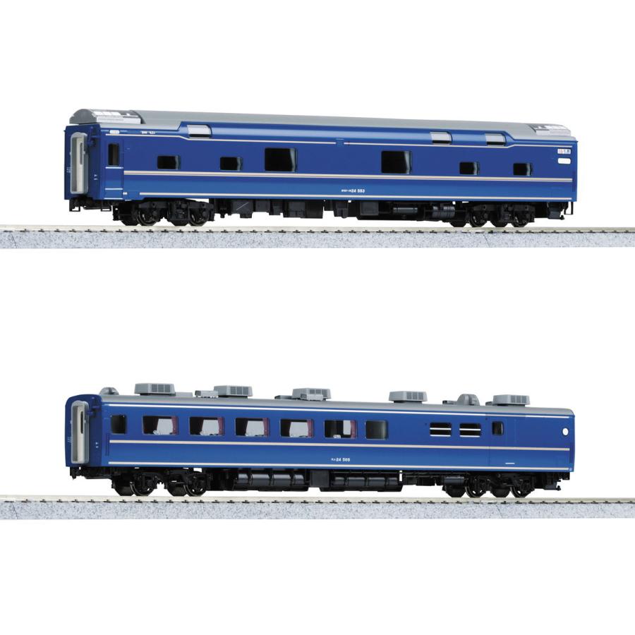 カトー（KATO） (HO) 3-537 24系 寝台特急「北斗星」 オロハネ24・スシ