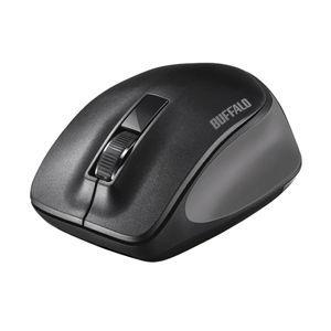 バッファロー 2.4Ghzワイヤレスマウス BlueLED光学式/ 静音/ 3ボタン Mサイズ(ブラック)(オリジナルモデル) Premium Fit BSMBW300MBKJY 返品種別A|Joshin web PayPayモール店|02
