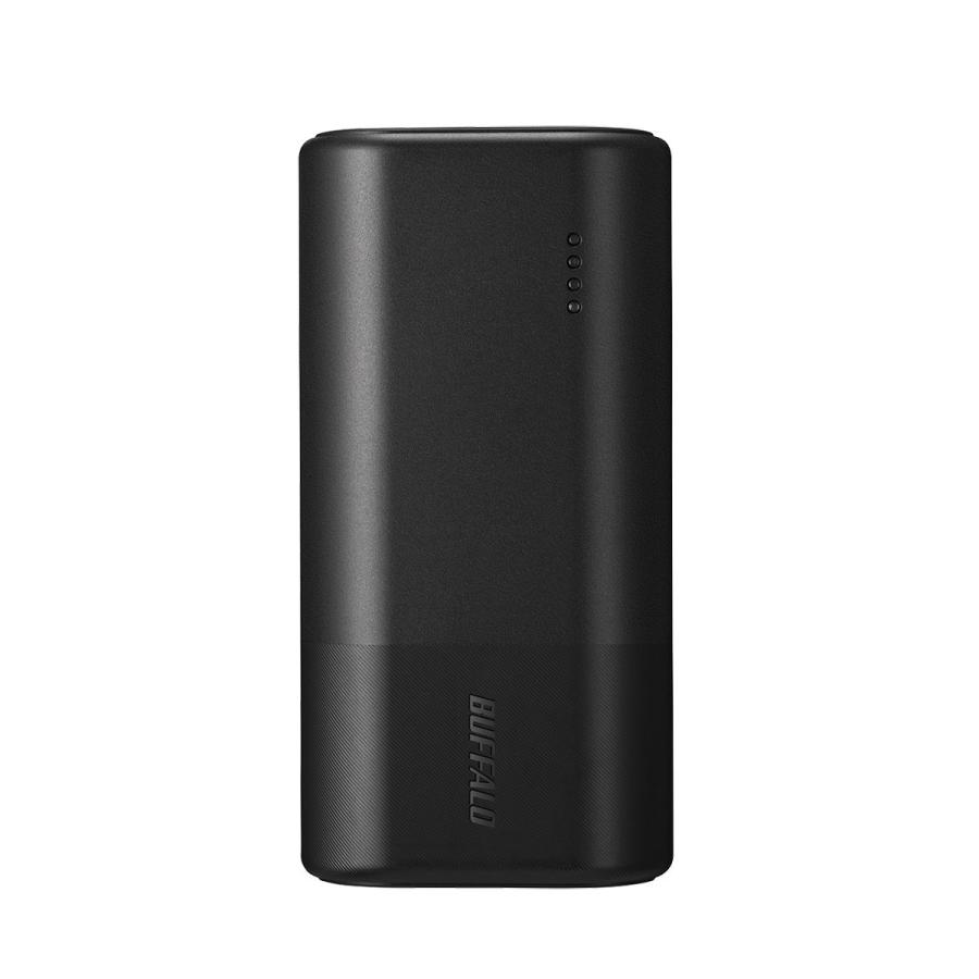 バッファロー モバイルバッテリー 10000mAh Type-C入出力対応 3ポート(ブラック) BUFFALO BSMPB10030C3BK 返品種別A｜joshin｜02