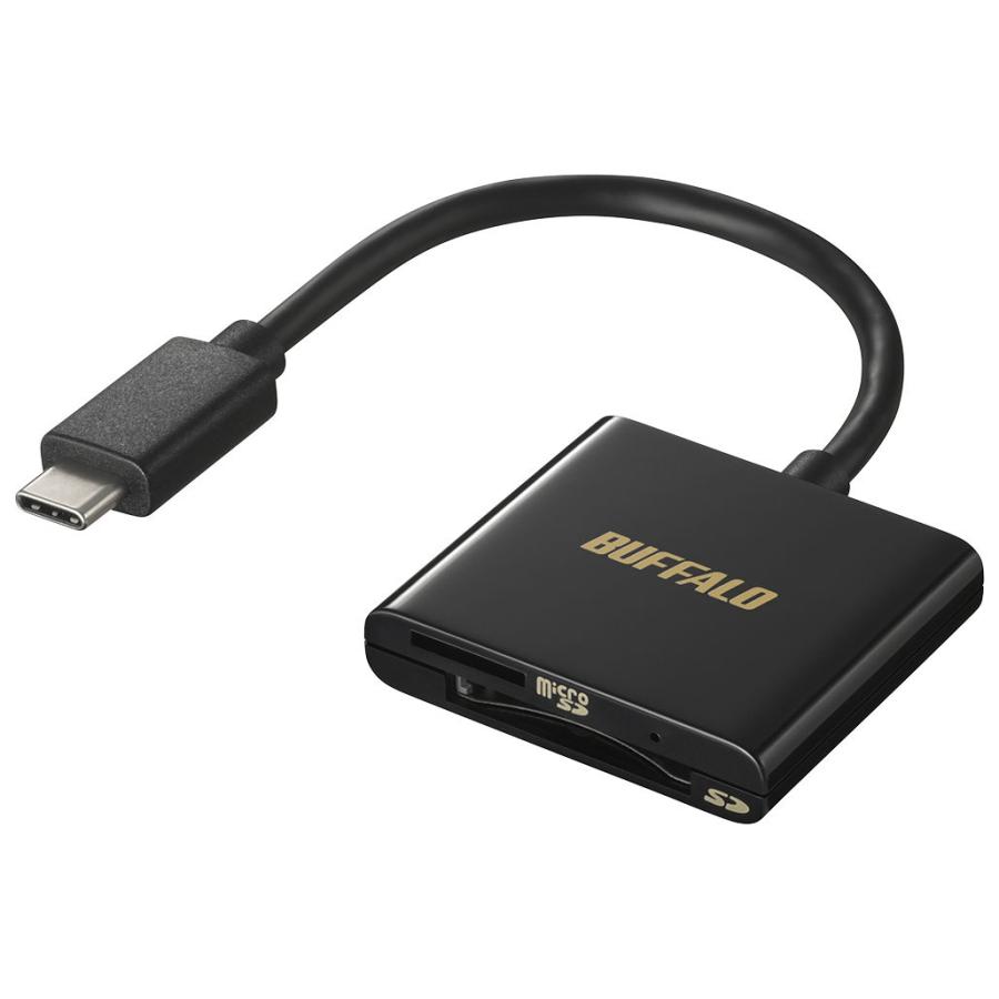 BUFFALO（バッファロー） Type-C接続 USB 3.2(Gen 1)対応 カード
