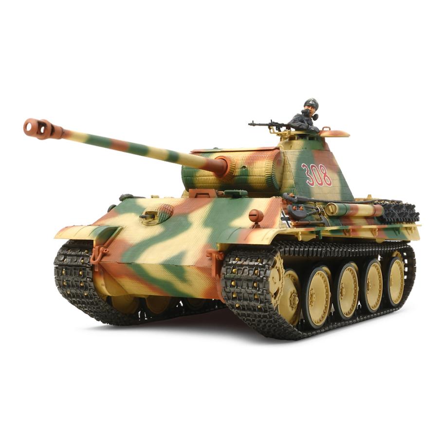 タミヤ（TAMIYA） 1/ 35 ドイツ戦車 パンサーG初期型(シングルモーター