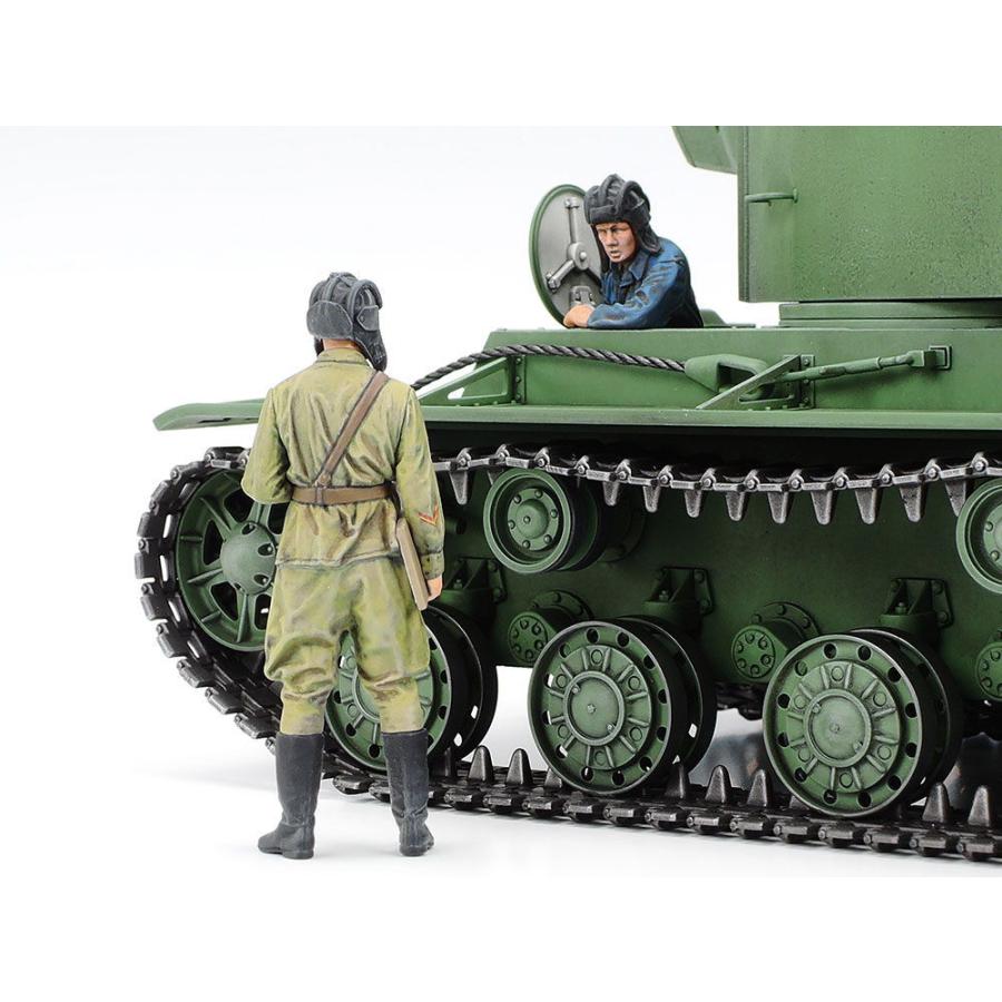 タミヤ 1/ 35 ソビエト重戦車 KV-2(35375)プラモデル 返品種別B｜joshin｜07