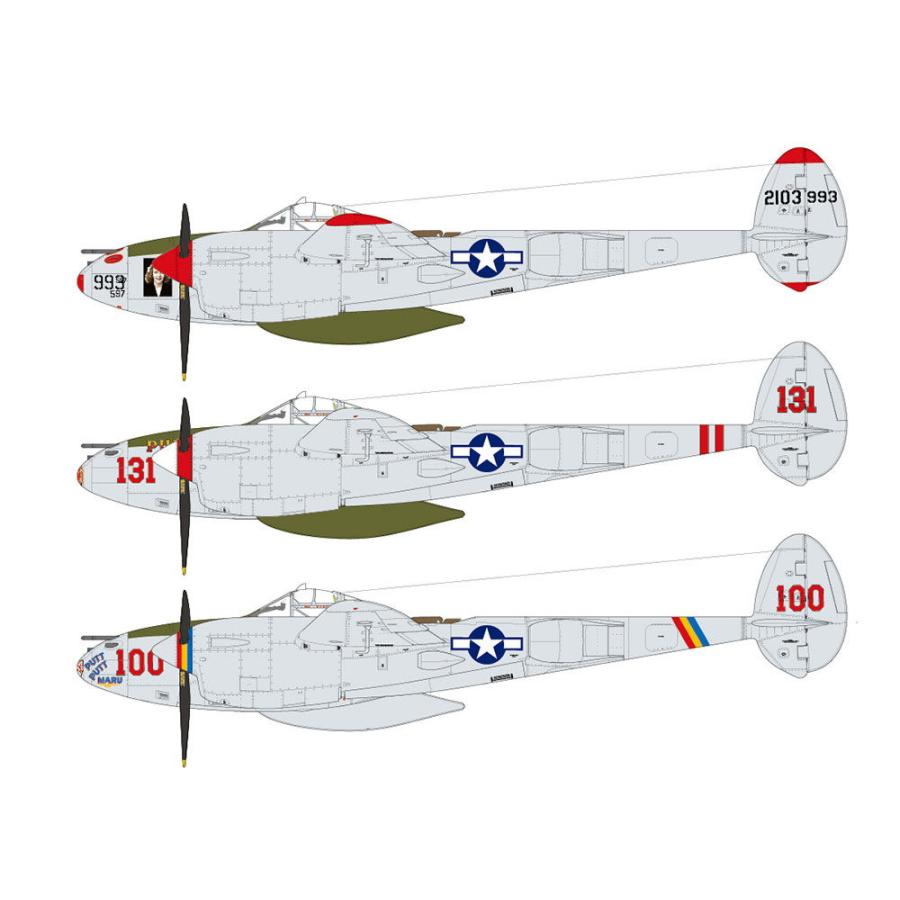 タミヤ 1/ 48 ロッキード P-38J ライトニング(61123)プラモデル 返品種別B｜joshin｜13