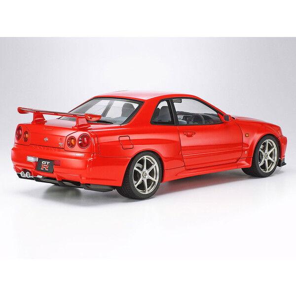 タミヤ 1/ 24 スポーツカーシリーズ ニッサン スカイライン GT-R Vスペック (R34) (24210) 返品種別B｜joshin｜02