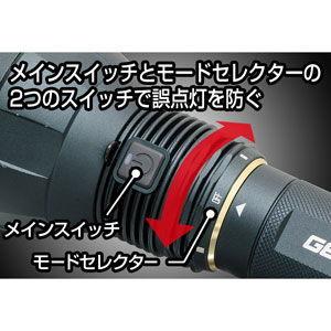 GENTOS ジェントス LED懐中電灯 13000ルーメン UltiREX UT-618R 返品