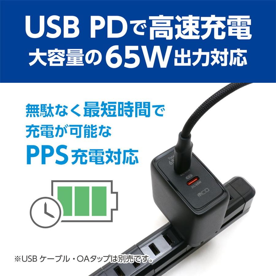 MCO USB PD対応 USB-ACアダプタ Type-C 2ポート (ホワイト) IPA-C08/ WH 返品種別A｜joshin｜02