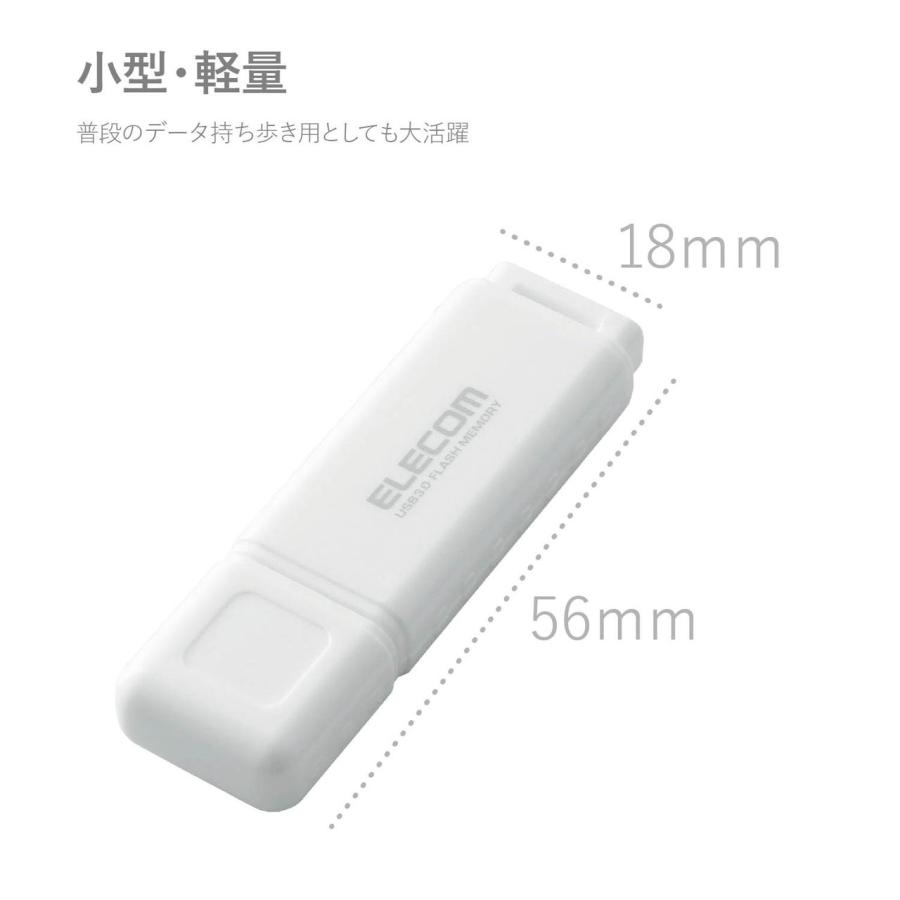 エレコム USB3.0対応 メモリ 16GB(ホワイト) MF-HSU3A16GWH 返品種別A｜joshin｜07