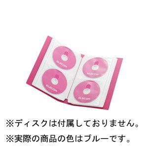 エレコム Blu-ray/ DVD/ CD用ディスクファイル 72枚収納(ブルー) CCD-FB72BU 返品種別A｜joshin｜02