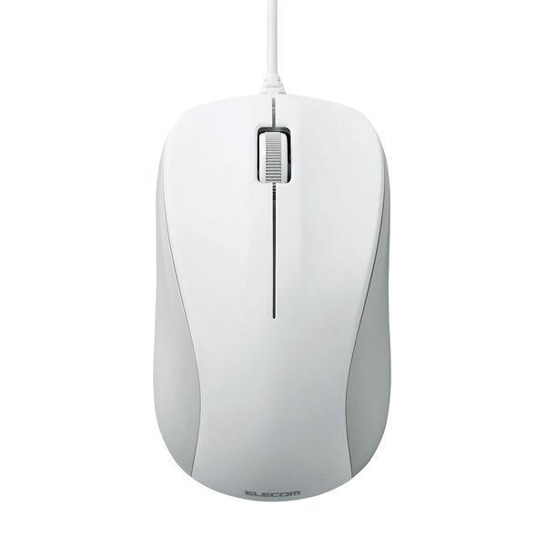 エレコム USB光学式マウス Mサイズ(ホワイト) M-K6URRSシリーズ M-K6URWH/ RS 返品種別A｜joshin｜02