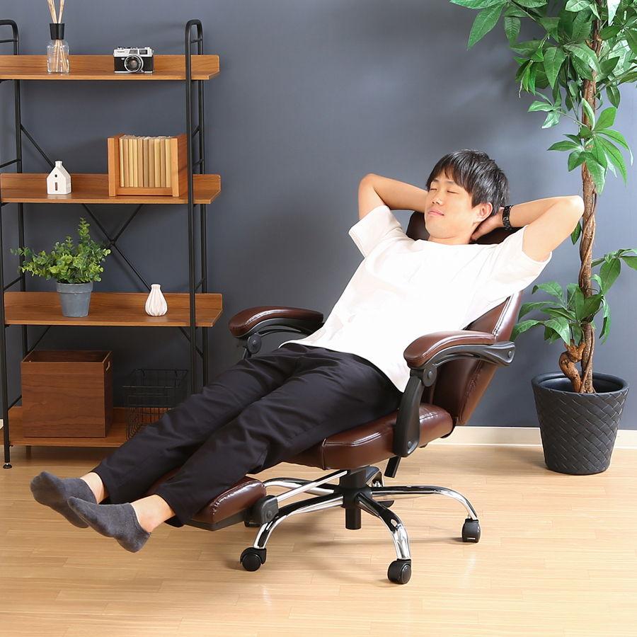 専用　椅子一脚 不二貿易 リクライニングチェア ゼクス(ブラウン) YF-210A BR