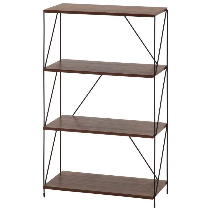 不二貿易（Fuji Boeki） EZBOワイヤーラック4段 60幅(ミディアム