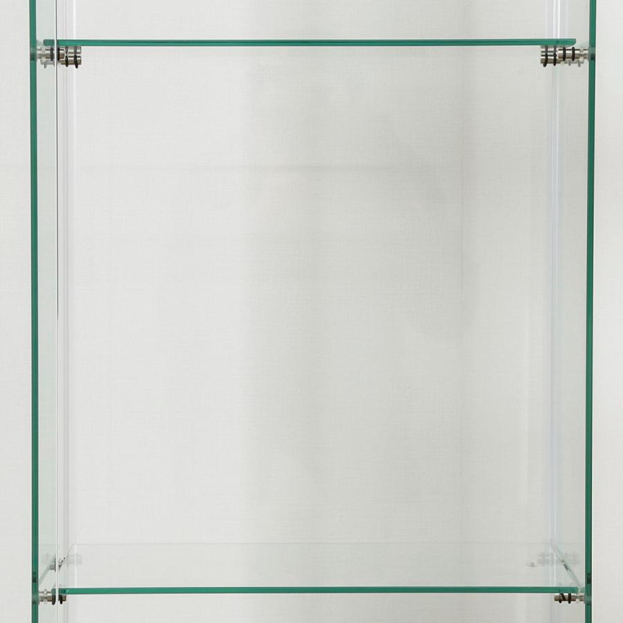 『未開封』 TMG-G130 TMG-G130 98880 不二貿易 ガラスコレクションケース クリア 4段(ブラック) TMG