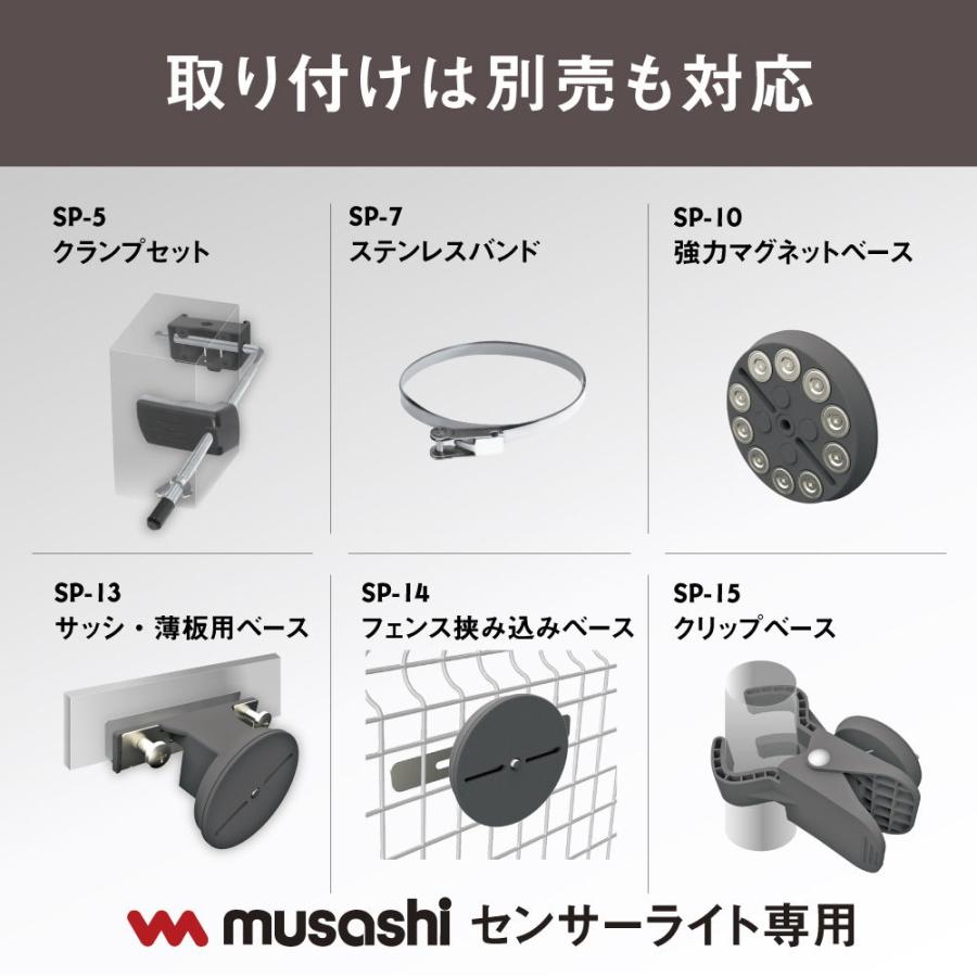 MUSASHI（FREETEL） ムサシ AC式 KEDセンサーライト(14W×3灯) musashi