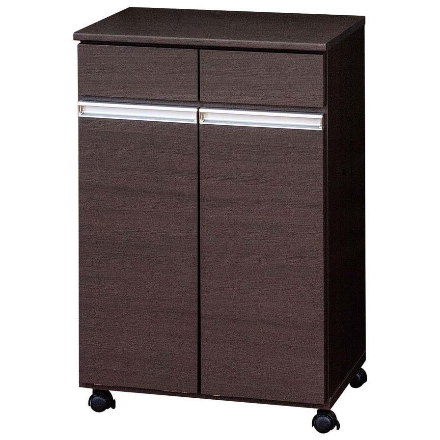 クロシオ ダイニングダストボックス2D(ブラウン)19L×2 完成品 23705 