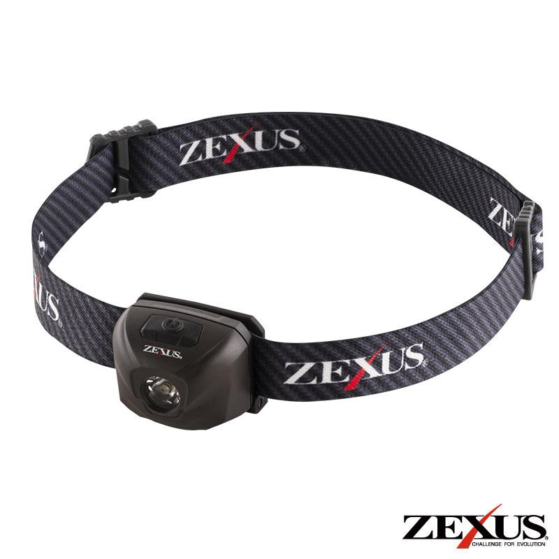 ゼクサス 充電式LEDヘッドライト OUTLET SALE 320ルーメン ブラック 102円 返品種別A3 【セール】 ZX-R10 ZEXUS