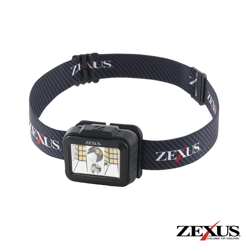 オーバーのアイテム取扱☆ 最大97％オフ ゼクサス LEDヘッドライト 別売ZR-01使用時560ルーメン ブラック ZEXUS ZX-190 返品種別A saimuskan.com saimuskan.com