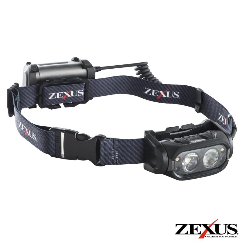 最大64％オフ！ ゼクサス LEDヘッドライト 800ルーメン ブラック ZEXUS ZX-S700 返品種別A7 780円