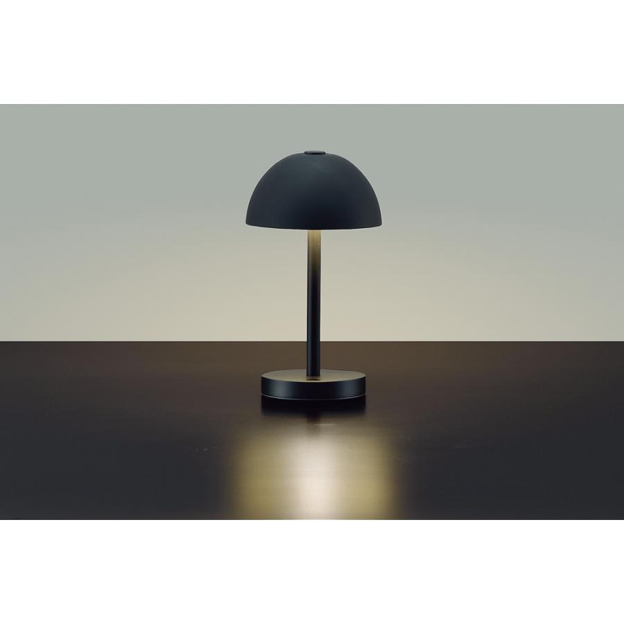 DAIKO（ダイコー） LEDミニポータブルスタンドライト ブラック
