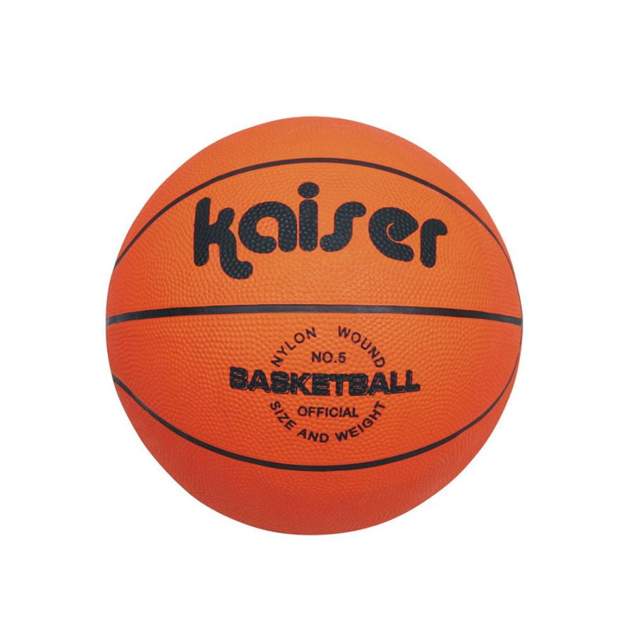 カワセ キャンパスバスケットボール 5号 ゴム Kaiser ショップ 100%品質保証 KW-492 カイザー 返品種別A