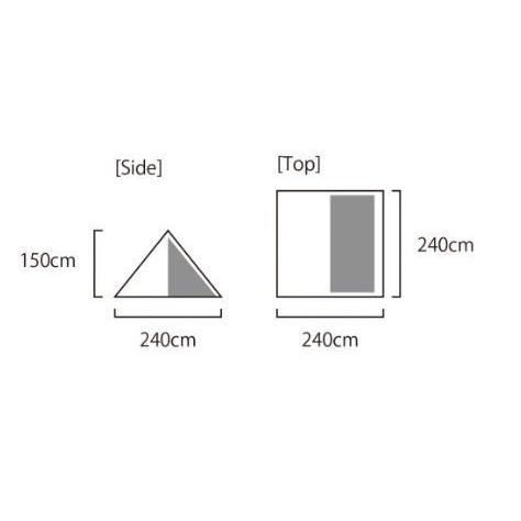 BUNDOK(バンドック) ソロティピー1(オリーブ(カーキ)) (1人用)  返品種別A | BUNDOK | 04