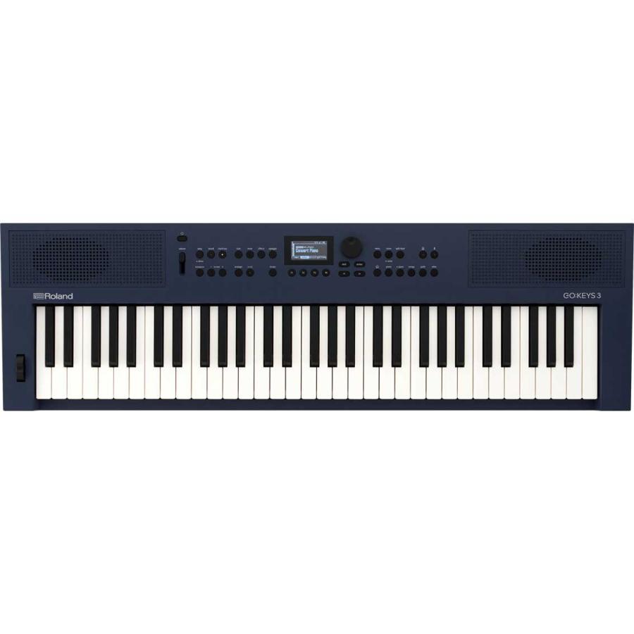 ローランド 61鍵キーボード(ミッドナイトブルー) Roland GO:KEYS 3 