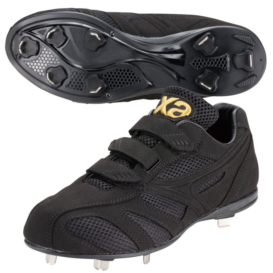 スパイク色々！ ザナックス ベルト式 樹脂底スパイク(ブラック×ブラック・サイズ