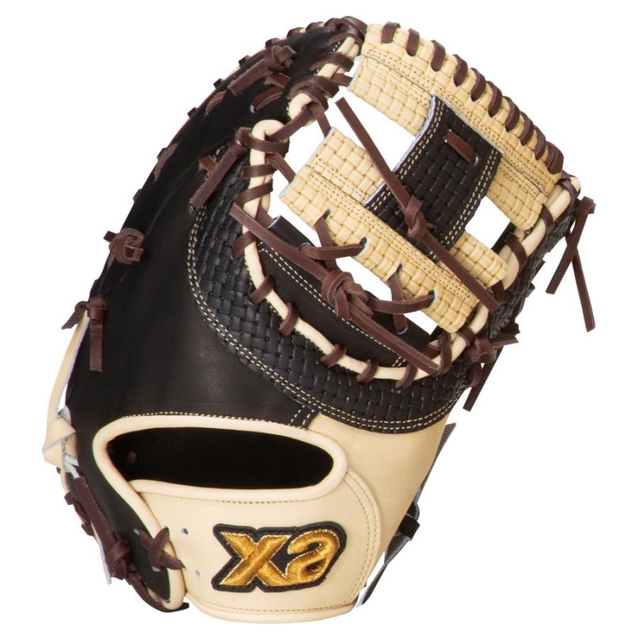 ザナックス 軟式 トラストエックス ファーストミット(左投用)(ブラック