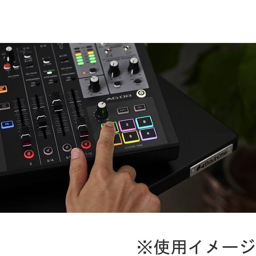 ヤマハ ライブストリーミングミキサー(ホワイト) YAMAHA AG08-W 返品