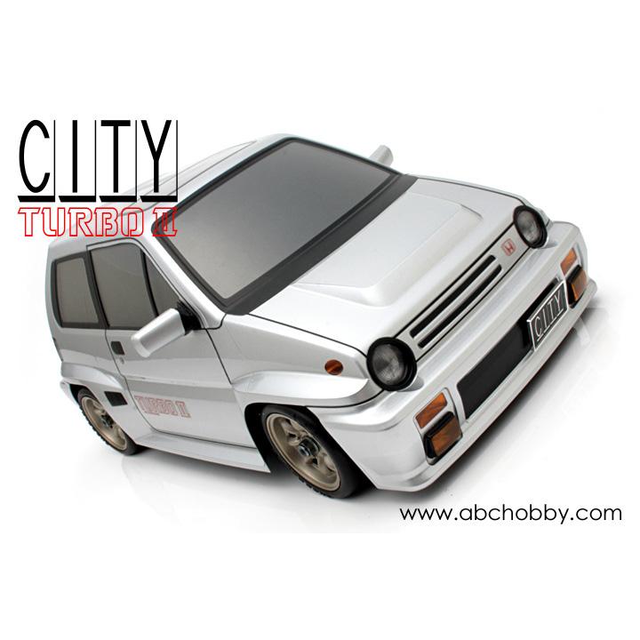 ABCホビー 1/ 10 電動RCシャーシ組立済みキット ガンベイド Honda