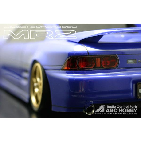 ABCホビー 1/ 10 電動RCカー用ボディ 01スーパーボディ トヨタ・MR2