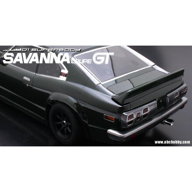 ABCホビー (再生産)1/ 10 電動RCカー用 01スーパーボディ マツダ・サバンナクーペGT(67095)ラジコン用 返品種別B｜joshin｜02