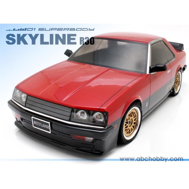 ABCホビー (再生産)1/ 10 電動RCカー用 01スーパーボディ ニッサン・スカイライン R30(67098)ラジコン用 返品種別B（Yahoo!・Joshin web）