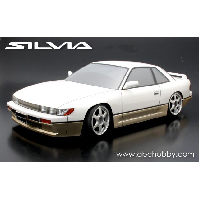 ABCホビー (再生産)1/ 10 RCカー用 01スーパーボディシリーズ ニッサン・S13 シルビア(67142)ラジコンパーツ 返品種別B（Yahoo!・Joshin web）