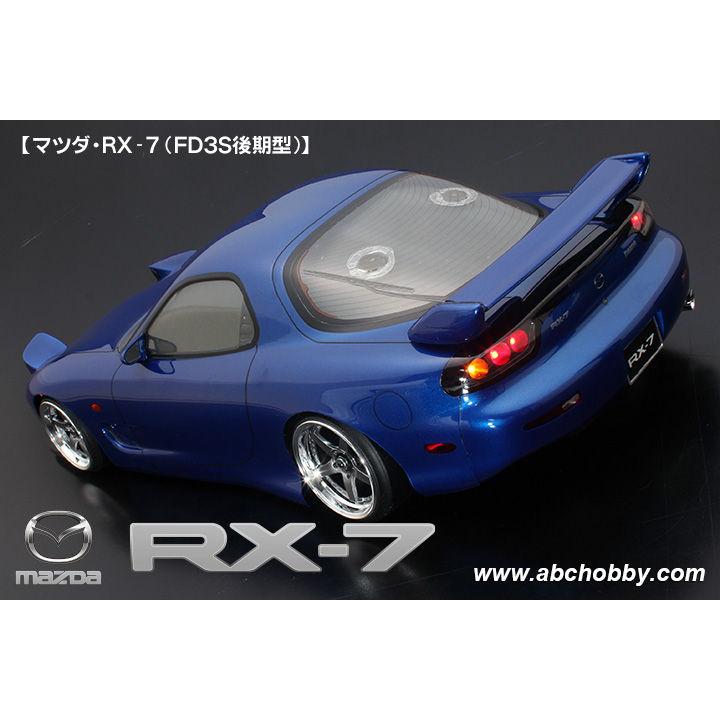 ABCホビー 1/ 10 電動RCカー用 01スーパーボディ ： マツダ・RX-7(FD3S