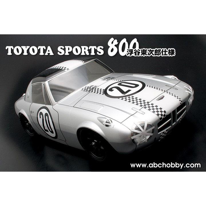 ABCホビー (再生産)1/ 10 01スーパーボディミニ ： トヨタ・スポーツ
