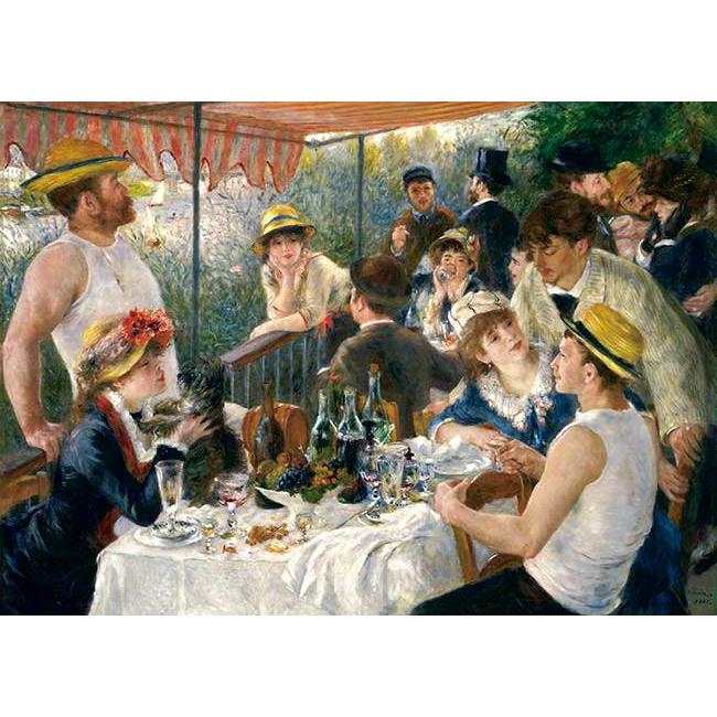 アップルワン 世界の名画 舟遊びをする人々の昼食(ルノワール) 500