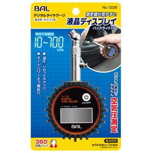 大橋産業 デジタルタイヤゲージ BAL 1228 返品種別A｜joshin｜04