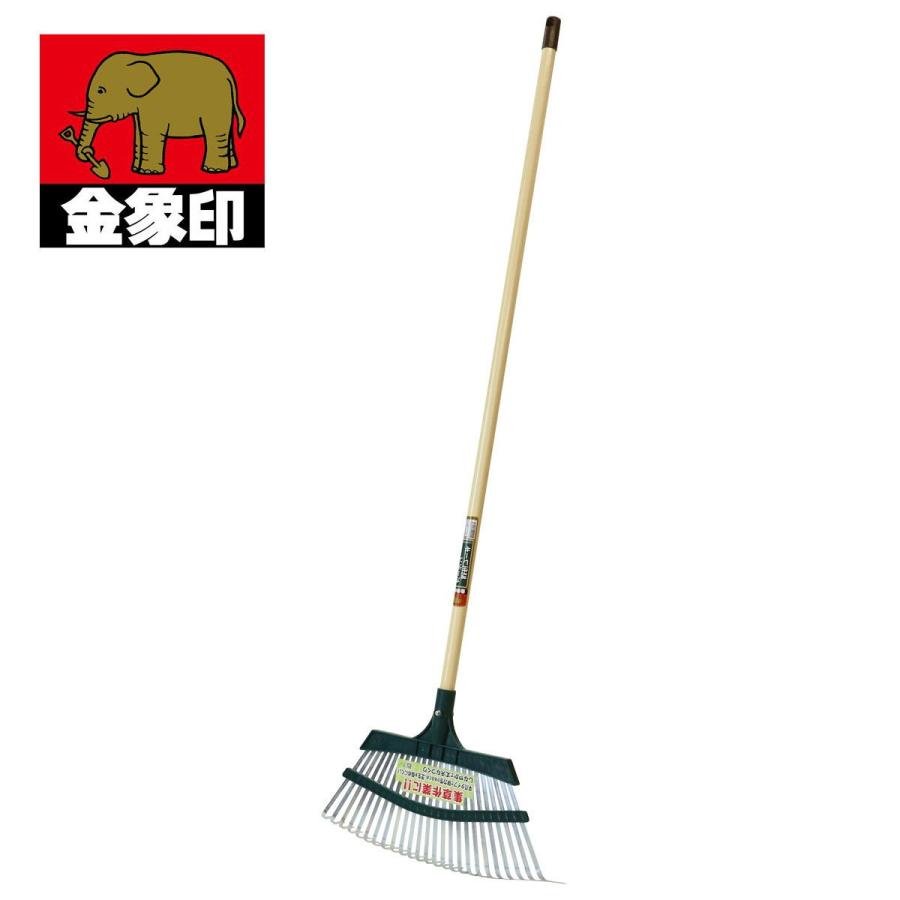 浅香工業 金象 ガーデン芝生レーキ 1200柄付 #194455 返品種別B