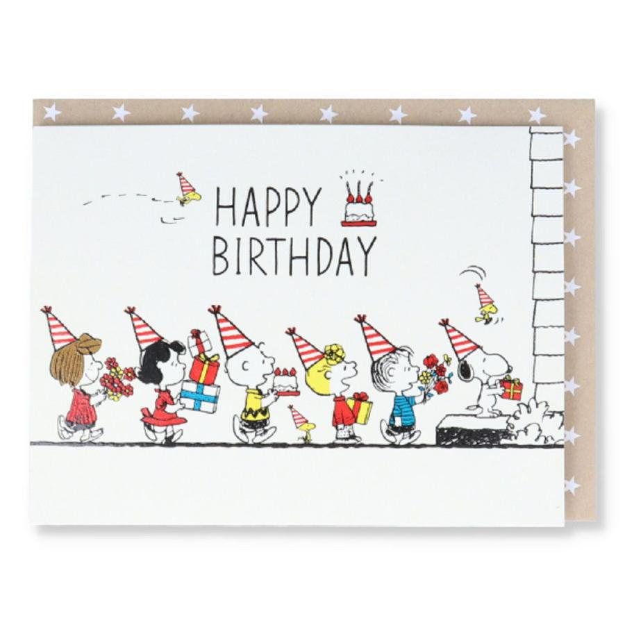 日本ホールマーク 全国宅配無料 グリーティングカード 誕生お祝い 立体カード パーティーガーランド 7704 返品種別a338円 スヌーピー