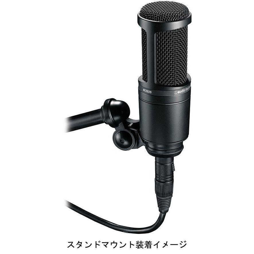 オーディオテクニカ サイドアドレスコンデンサーマイクロホン audio-technica 20 SERIES AT2020 返品種別A｜joshin｜02