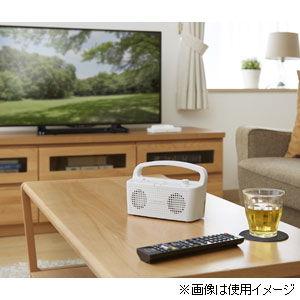 オーディオテクニカ テレビ用ワイヤレススピーカーシステム(ホワイト) audio-technica SOUND ASSIST AT-SP767XTV WH 返品種別A｜joshin｜10