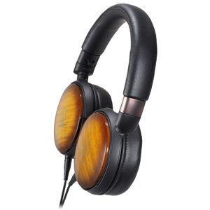 オーディオテクニカ ハイレゾ対応 ダイナミック密閉型ヘッドホン audio-technica ウッドハウジングシリーズ ATH-WP900 返品種別Aの画像