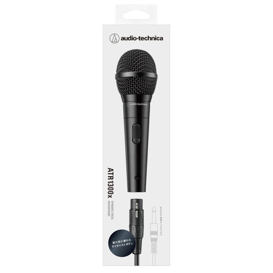 オーディオテクニカ ダイナミックボーカルマイクロホン audio-technica ATR1300X(J) 返品種別A｜joshin｜09